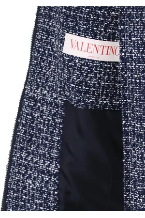 VALENTINO GARAVANI Vlogo Signature Tweed Bomber Jacket