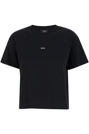 A.P.C. A. P.C. Black Cotton T-shirt