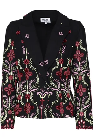CHARO RUIZ IBIZA Kira Jacket In Cotton And Linen Blend