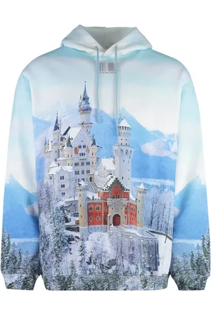 Vetements Neuschwanstein Winter Printed Cotton Hoodie