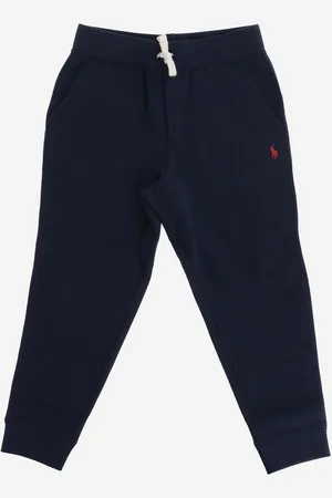 Ralph Lauren Cotton Blend Joggers With Logo