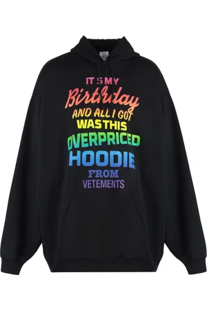 Vetements Printed Hoodie