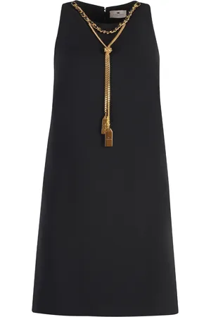 Elisabetta Franchi Crepe Mini Dress