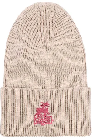 Palm Angels Ribbed Knit Beanie