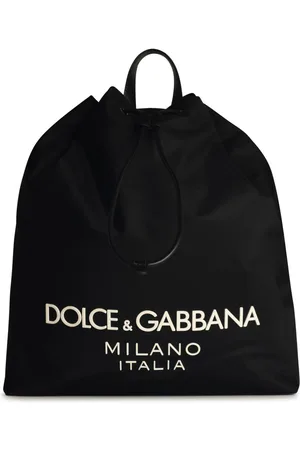 Dolce & Gabbana Black Nylon Backpack