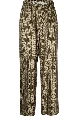 Palm Angels Silk Pajama Pants