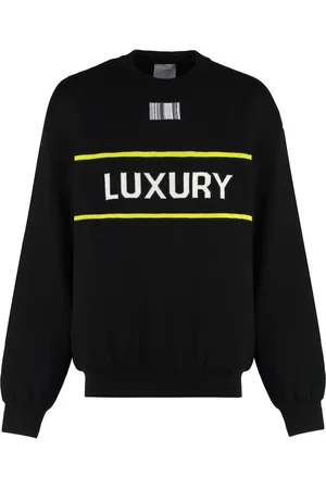 Vetements Luxury Wool Crew-neck Sweater