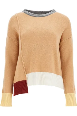 Marni Earthofsiena Colour Block Cashemere Sweater
