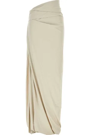 Entire Studios Sand Stretch Nylon Structured Skirt