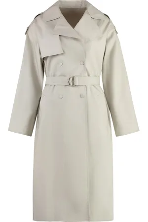 YVES SALOMON Cotton Trench Coat