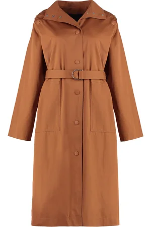 YVES SALOMON Cotton Trench Coat