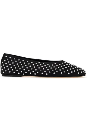 MAGDA BUTRYM Satin Ballerina Flats With