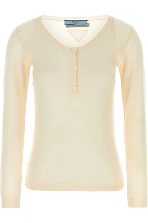 Prada Skin Pink Cashmere Blend Sweater