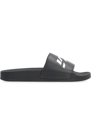 Vetements Logo Detail Rubber Slides