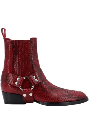 PARIS TEXAS Leather Ankle Boots