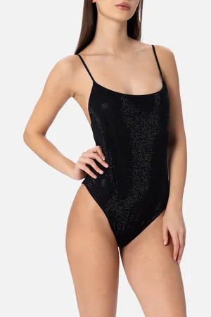 MC2 SAINT BARTH Woman One-piece Swimsuit Cecille With Rhinestones