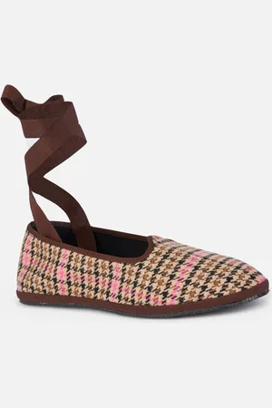 MC2 SAINT BARTH Woman Pied De Poule Slipper Loafers My Chalom Special Edition