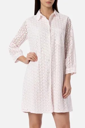 MC2 SAINT BARTH Woman Sangallo Shirt Mini Dress