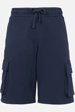 MC2 SAINT BARTH Man Navy Cargo Short Pants Cargy