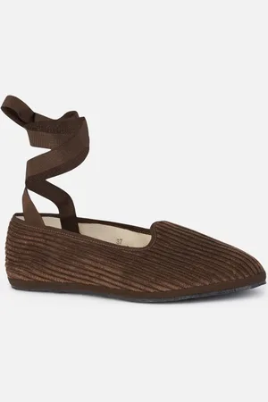 MC2 SAINT BARTH Woman Corduroy Slipper Loafers My Chalom Special Edition