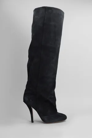 PARIS TEXAS Esther Boot 105 High Heels Boots In Suede