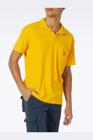 MC2 SAINT BARTH Man Terry Yellow Polo