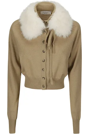 Sportmax Sport Knitted And Fur Cardigan