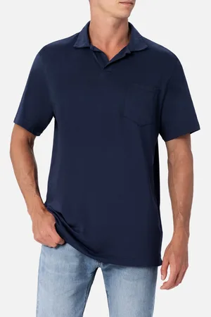 MC2 SAINT BARTH Man Navy Technical Piquet Polo Shirt Camber