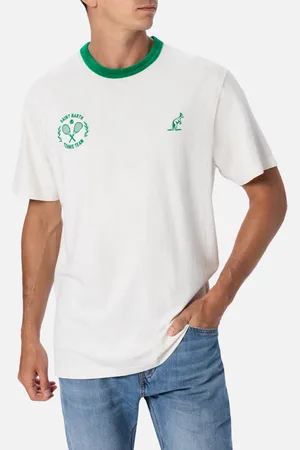 MC2 SAINT BARTH Man Cotton T-shirt Dover With Australian Embroidery Australian Brand Special Edition