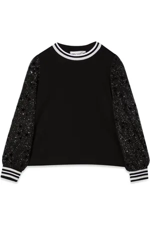 Simonetta Maglia Con Maniche In Tulle