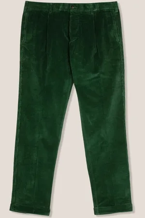 DoppiaA Aantioco Single Pleatd Cotton Corduroy Trousers