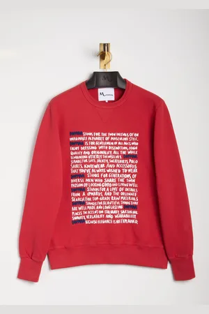 DoppiaA Aacaste Statement Crew Neck Sweatshirt