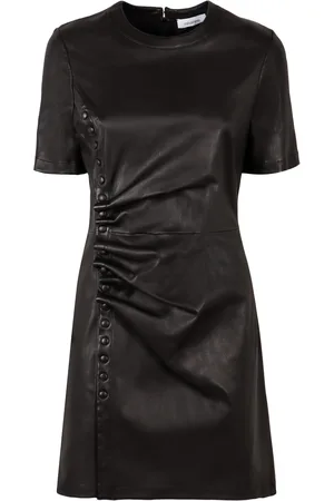 Paco rabanne Leather Mini Dress