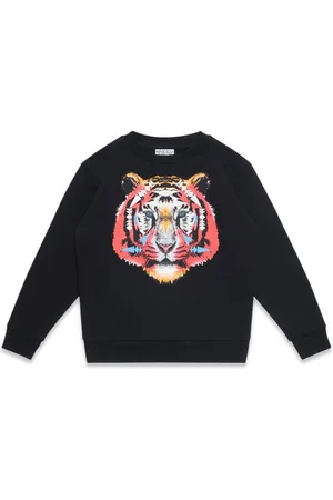 MARCELO BURLON Cross Tiger Crewneck