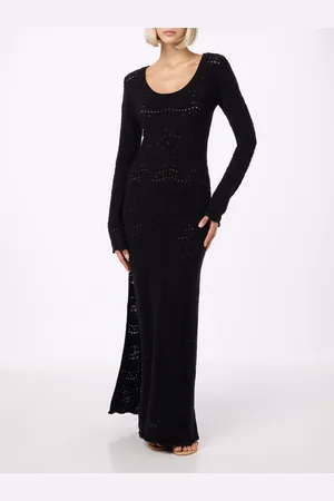 MC2 SAINT BARTH Woman Cotton Knit Midi Dress