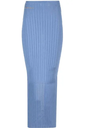 Marni Long Celestial Ribbed Skirt