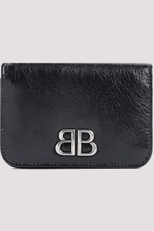 Balenciaga Logo Plaque Wallet