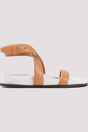 Totême Leather Chunky Sandal