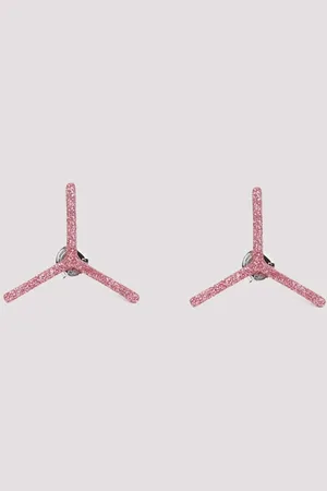Y / PROJECT Silver Mini Y Earrings