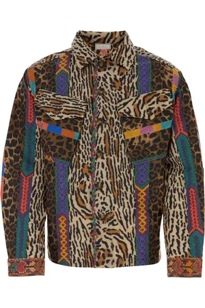 PIERRE-LOUIS MASCIA Fourneus Shirt Jacket Multicolor