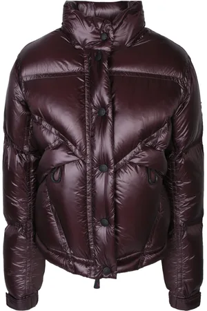 Moncler Dark Brown Nylon Julier Down Jacket