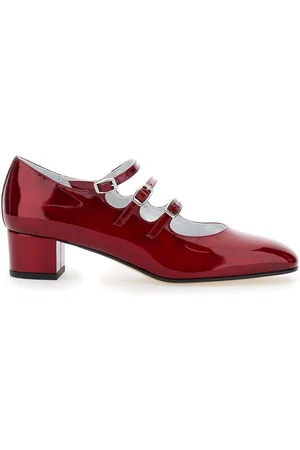 Carel Kira 24 Reflex Pumps With Straps In Patent Leather Woman