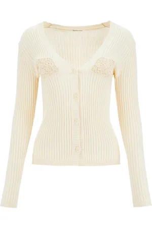 MAGDA BUTRYM Crochet Insert Cardigan With Eight