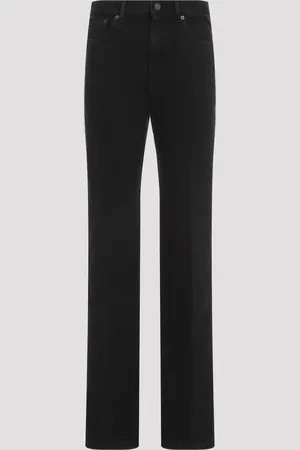 Saint Laurent Mid Rise Straight Jeans
