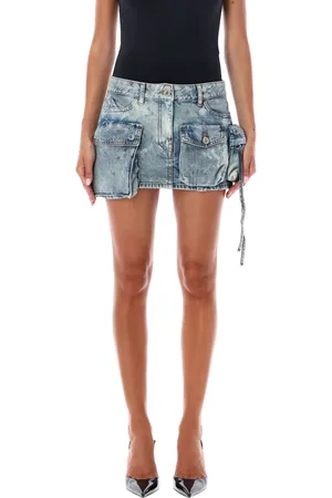The Attico Fay Mini Cargo Skirt