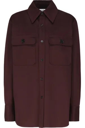 Saint Laurent Saharienne Cotton Shirt