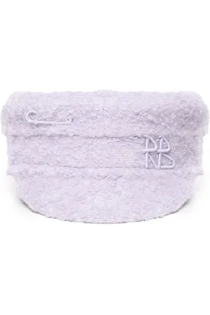 Ruslan Baginskiy Monogram-embellished Baker Boy Hat