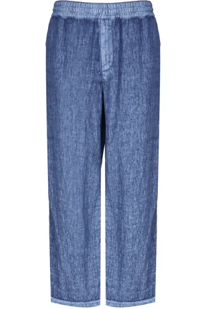 Burberry Ekd Motif Straight-leg Trousers