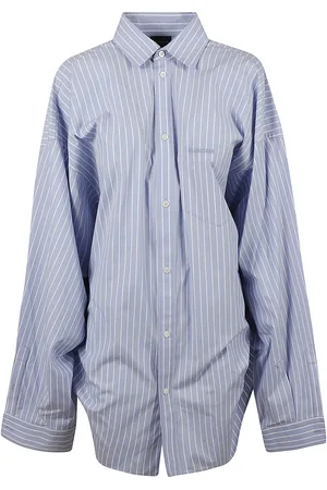 Balenciaga Striped Oversized Shirt