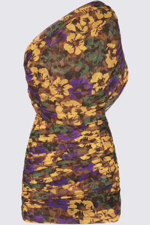 Saint Laurent Multicolor Mini Dress